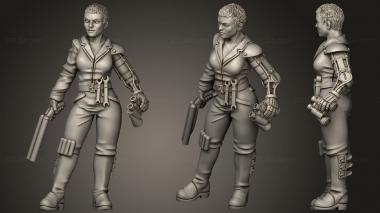 Military figurines Delta 3d model